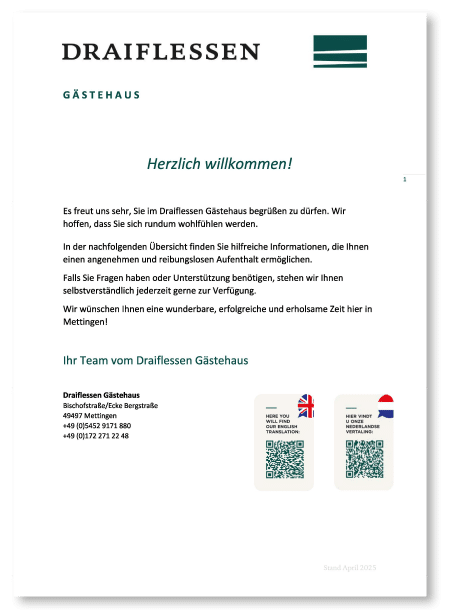 Kuechen- und Gartenteam in Draiflessen